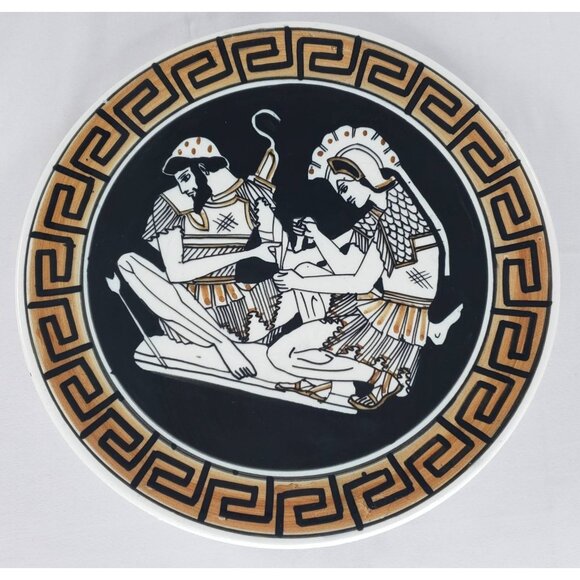 Kepameikh Aohnon Other - Kepameikh Aohnon Greece Plate 7" Hand Painted